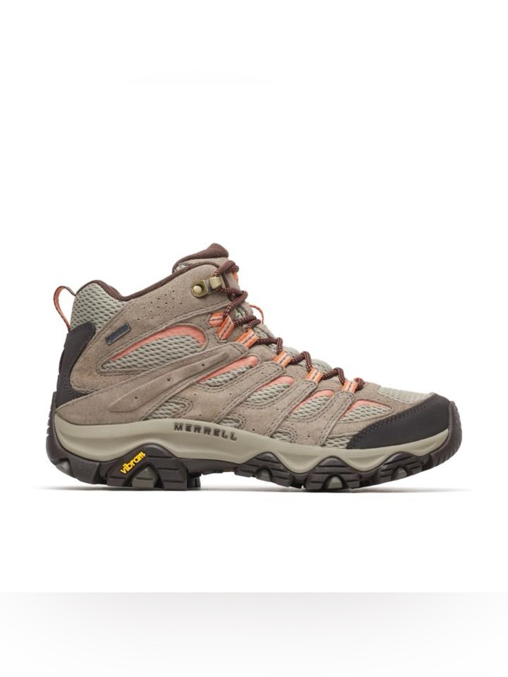Merrell Women's Moab 2 Mid Waterproof Hiking Boots, Bungee Cord, Sz 9